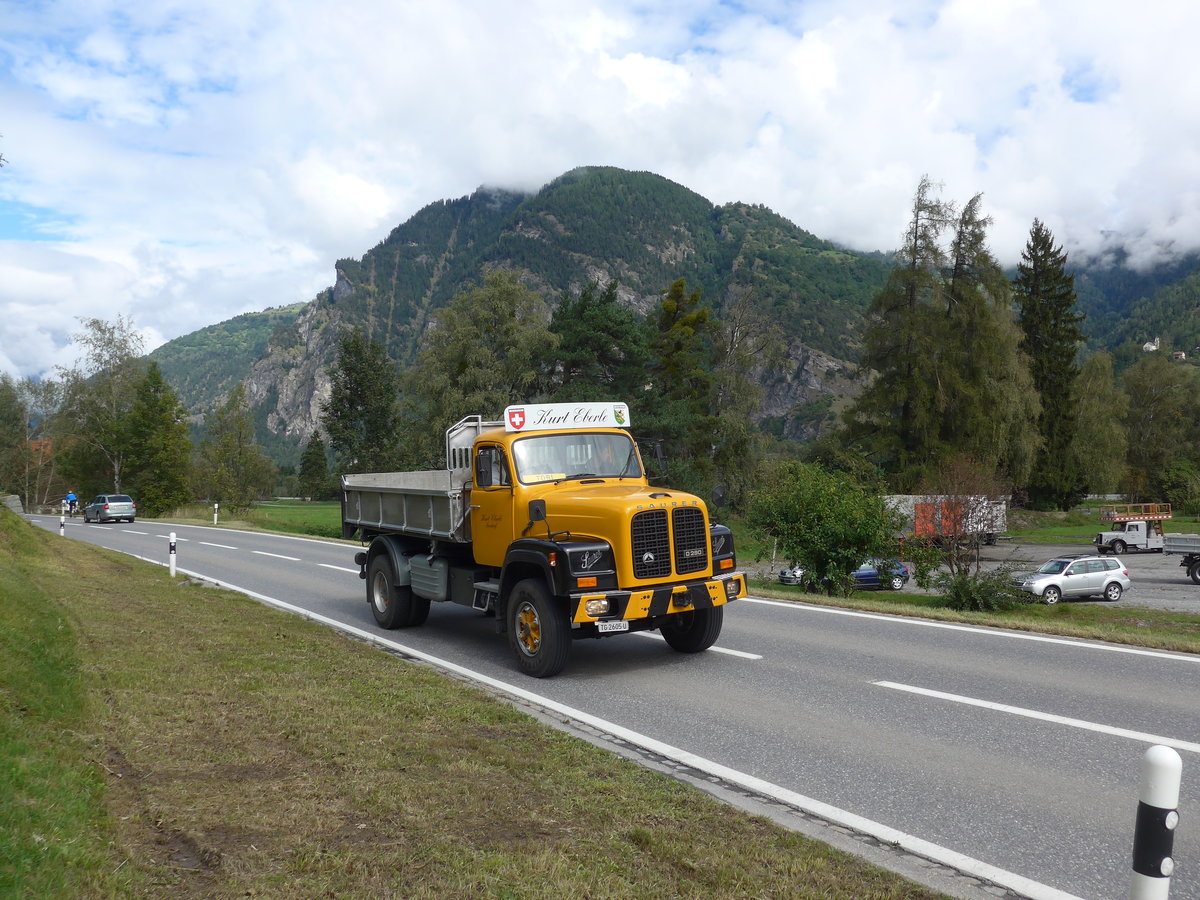 (184'868) - Eberle, Freidorf - TG 2605 U - Saurer am 16. September 2017 in Cazis, B�ndner Arena
