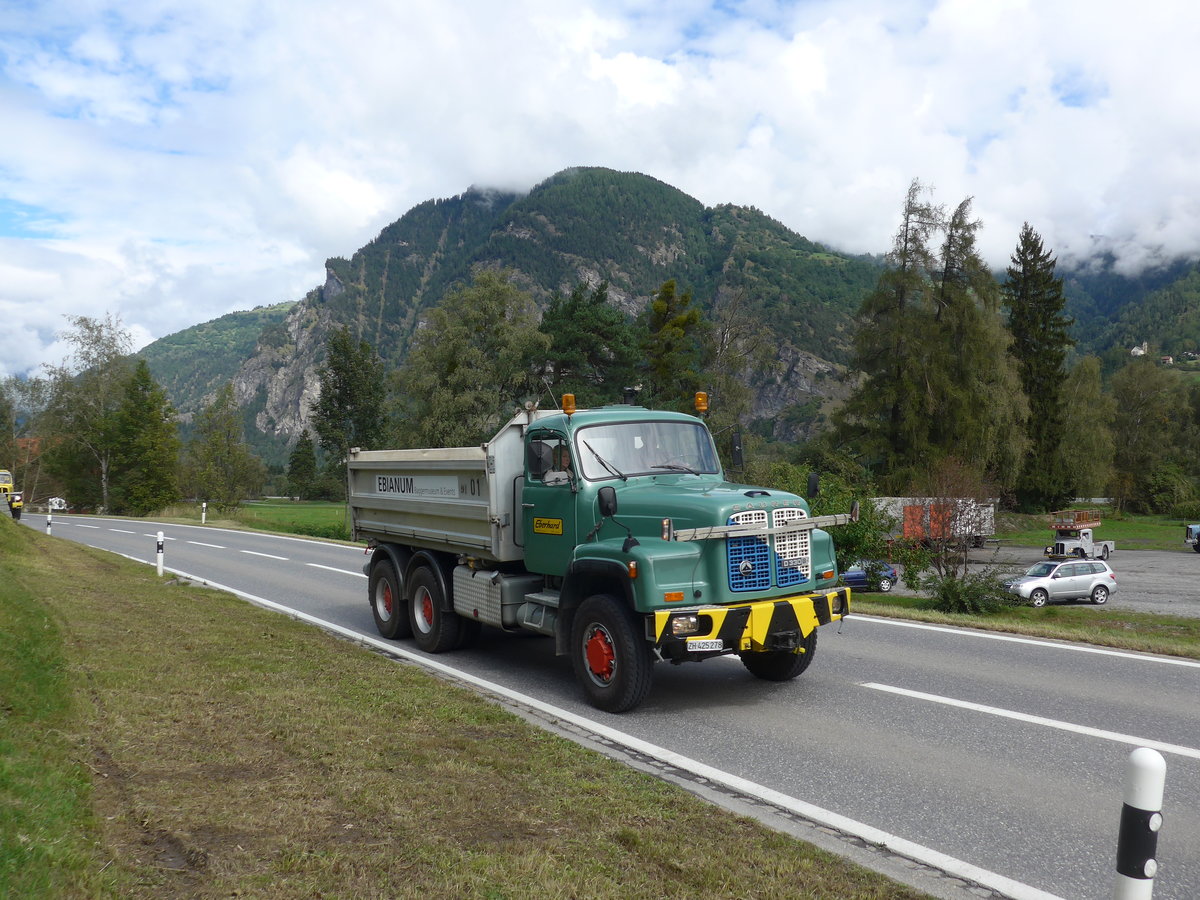 (184'869) - Eberhard, Kloten - ZH 425'278 - Saurer am 16. September 2017 in Cazis, B�ndner Arena
