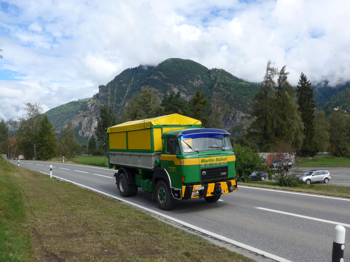 (184'871) - St�heli, Roggwil - TG 156'906 - Saurer am 16. September 2017 in Cazis, B�ndner Arena