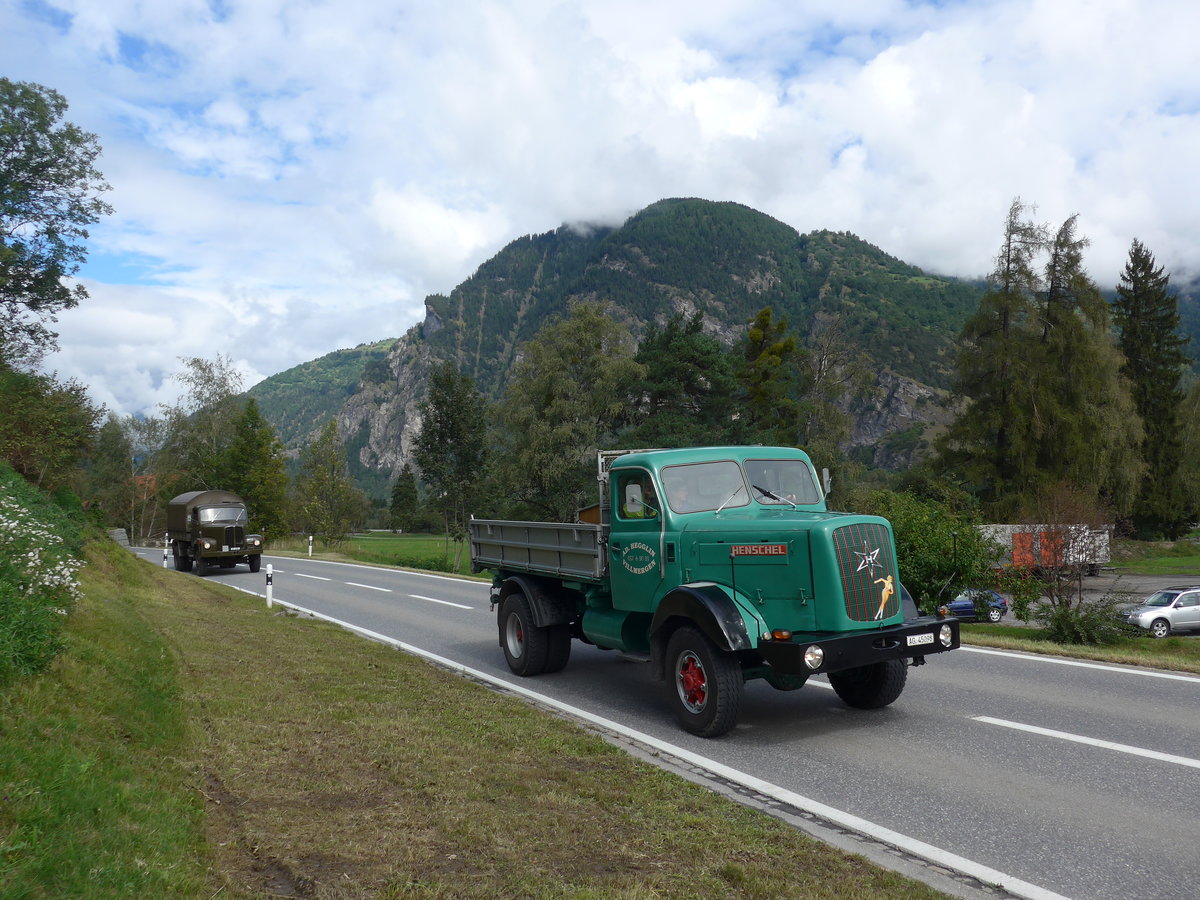 (184'873) - Hegglin, Villmergen - AG 45'098 - Henschel am 16. September 2017 in Cazis, B�ndner Arena