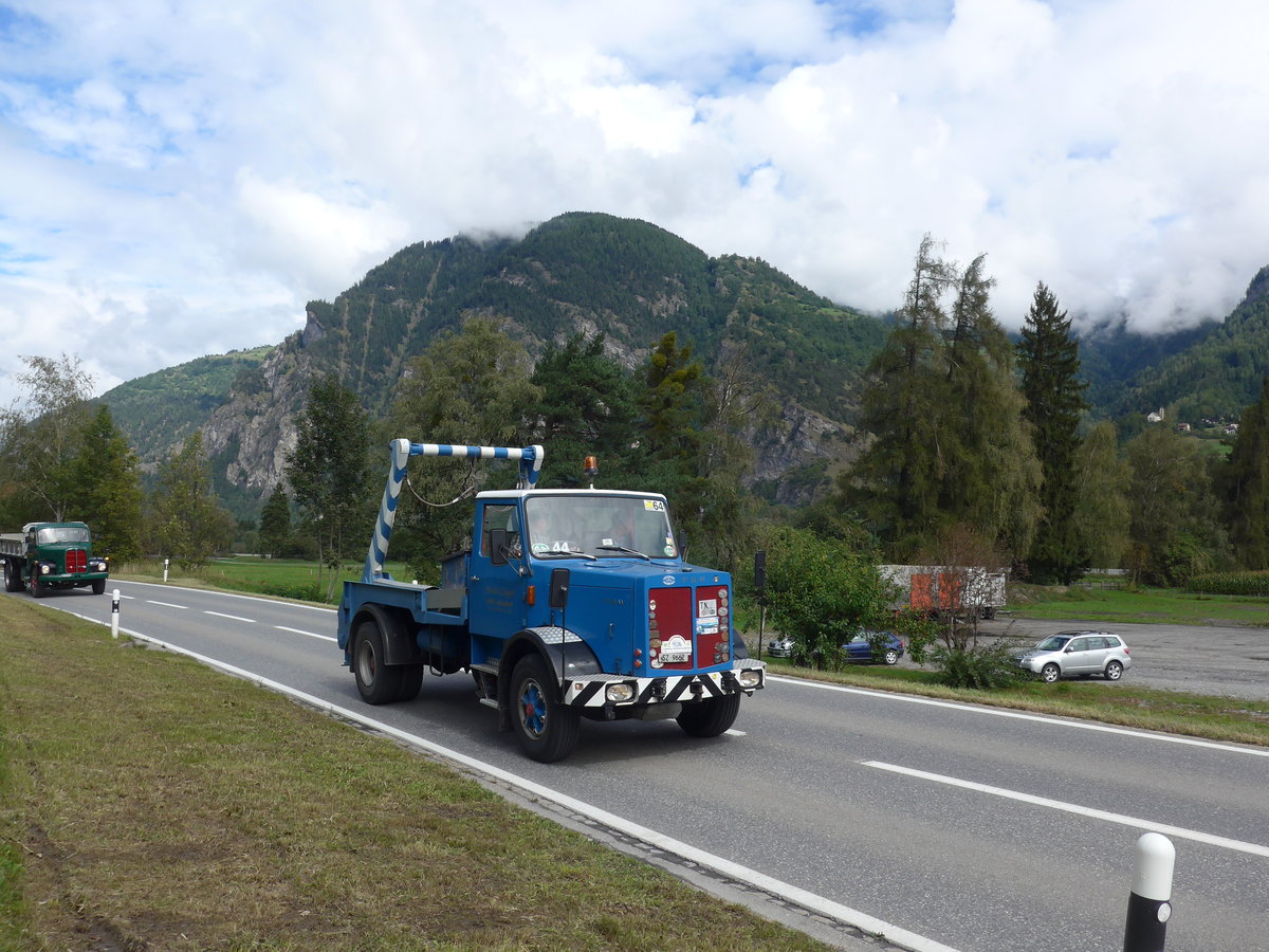 (184'877) - Z�ger, Altendorf - SZ 9662 - FBW am 16. September 2017 in Cazis, B�ndner Arena