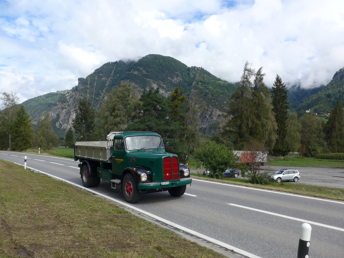 (184'878) - Domanski, Z�rich - ZH 178'730 - Saurer am 16. September 2017 in Cazis, B�ndner Arena