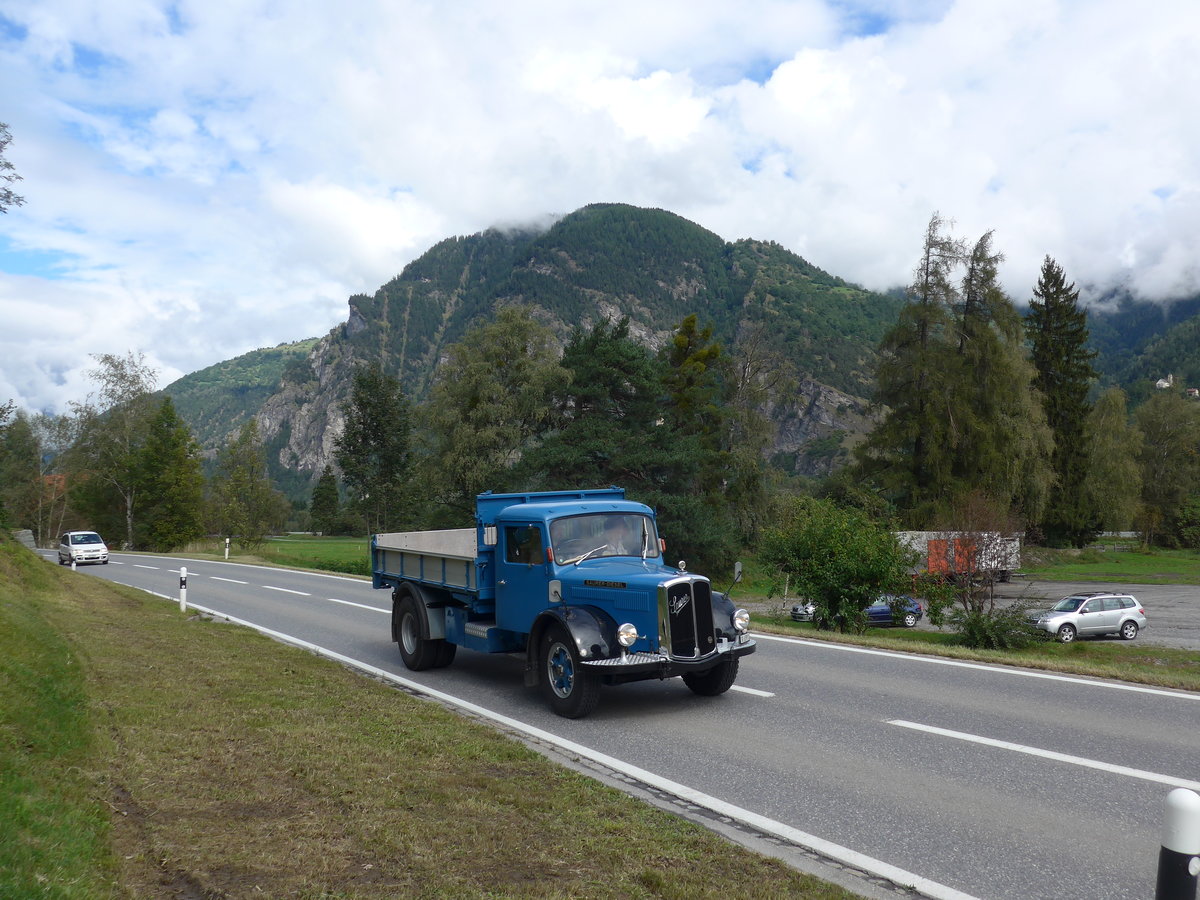 (184'880) - Saurer - TG 63'951 - am 16. September 2017 in Cazis, B�ndner Arena