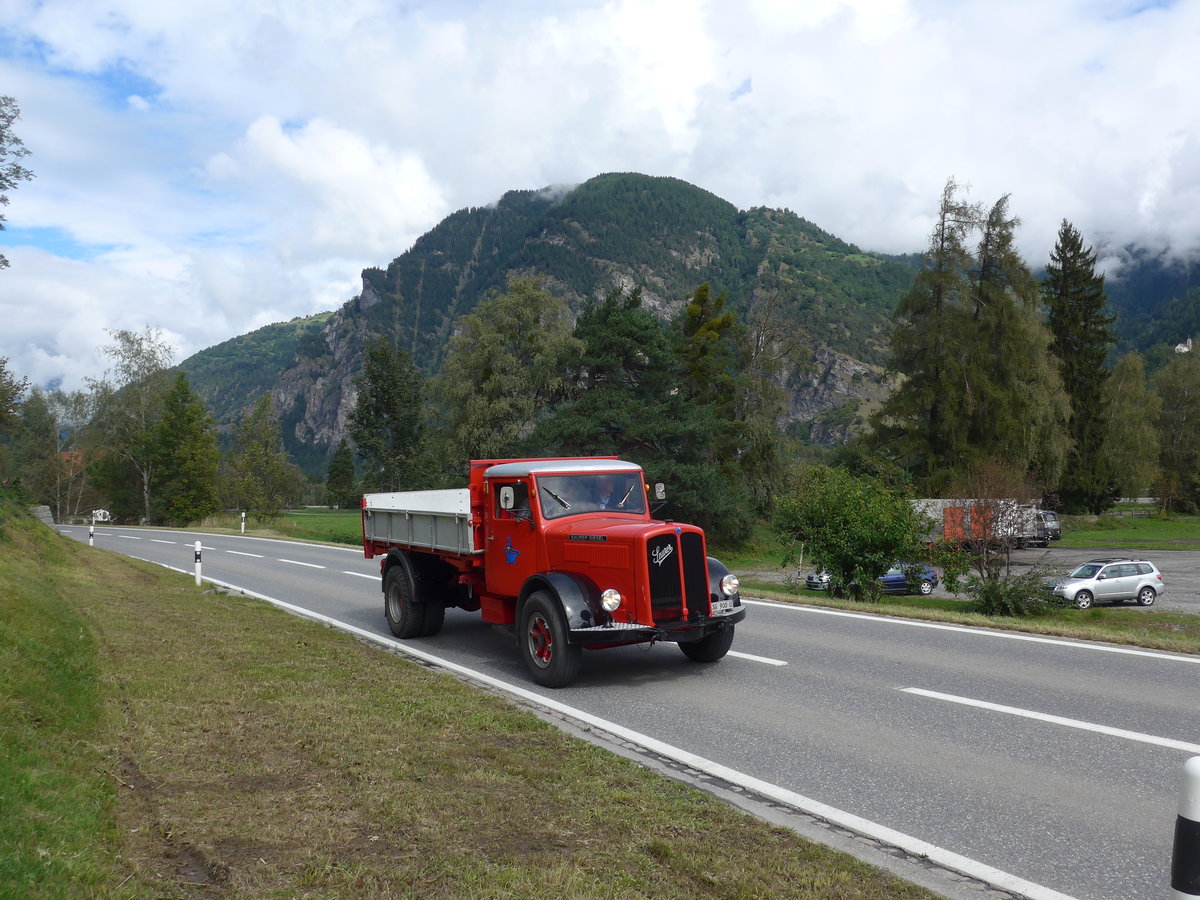 (184'888) - Saurer - SG 900 U - am 16. September 2017 in Cazis, B�ndner Arena