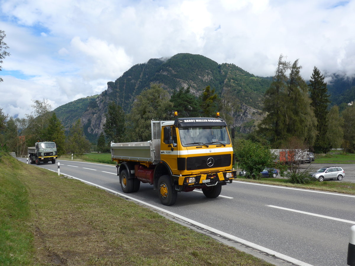 (184'890) - M�ller, Roggwil - TG 92'458 - Mercedes am 16. September 2017 in Cazis, B�ndner Arena