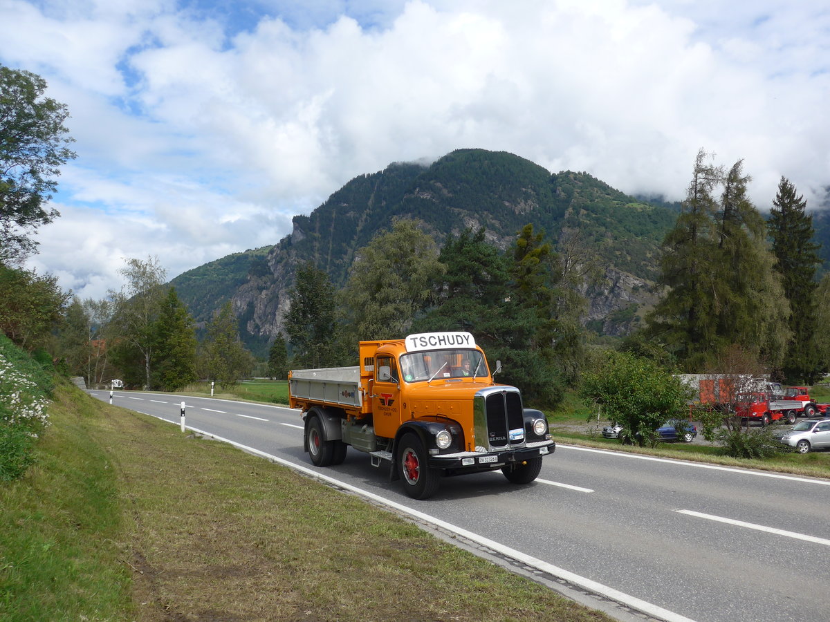 (184'892) - Tschudy, Chur - Nr. 9/ZH 32'326 U - Berna am 16. September 2017 in Cazis, B�ndner Arena