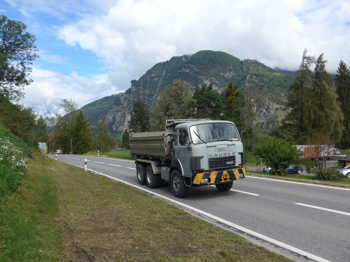 (184'909) - Saurer - SZ 200'070 - am 16. September 2017 in Cazis, B�ndner Arena