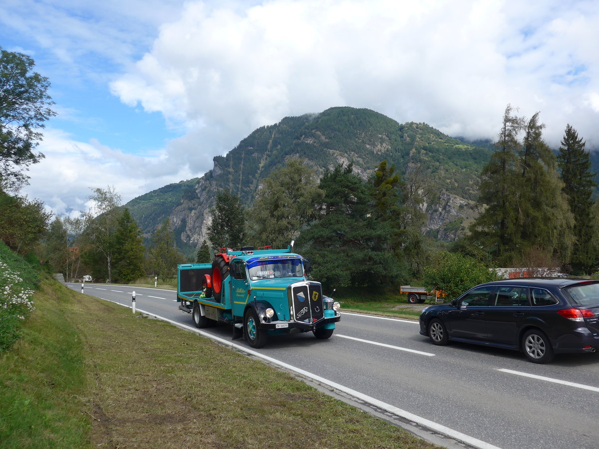 (184'914) - Billeter, M�nnedorf - ZH 24'574 - FBW am 16. September 2017 in Cazis, B�ndner Arena