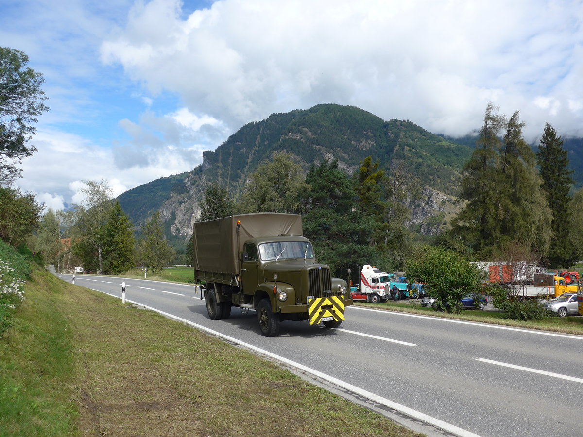 (184'920) - Saurer - ZH 376'733 - am 16. September 2017 in Cazis, B�ndner Arena