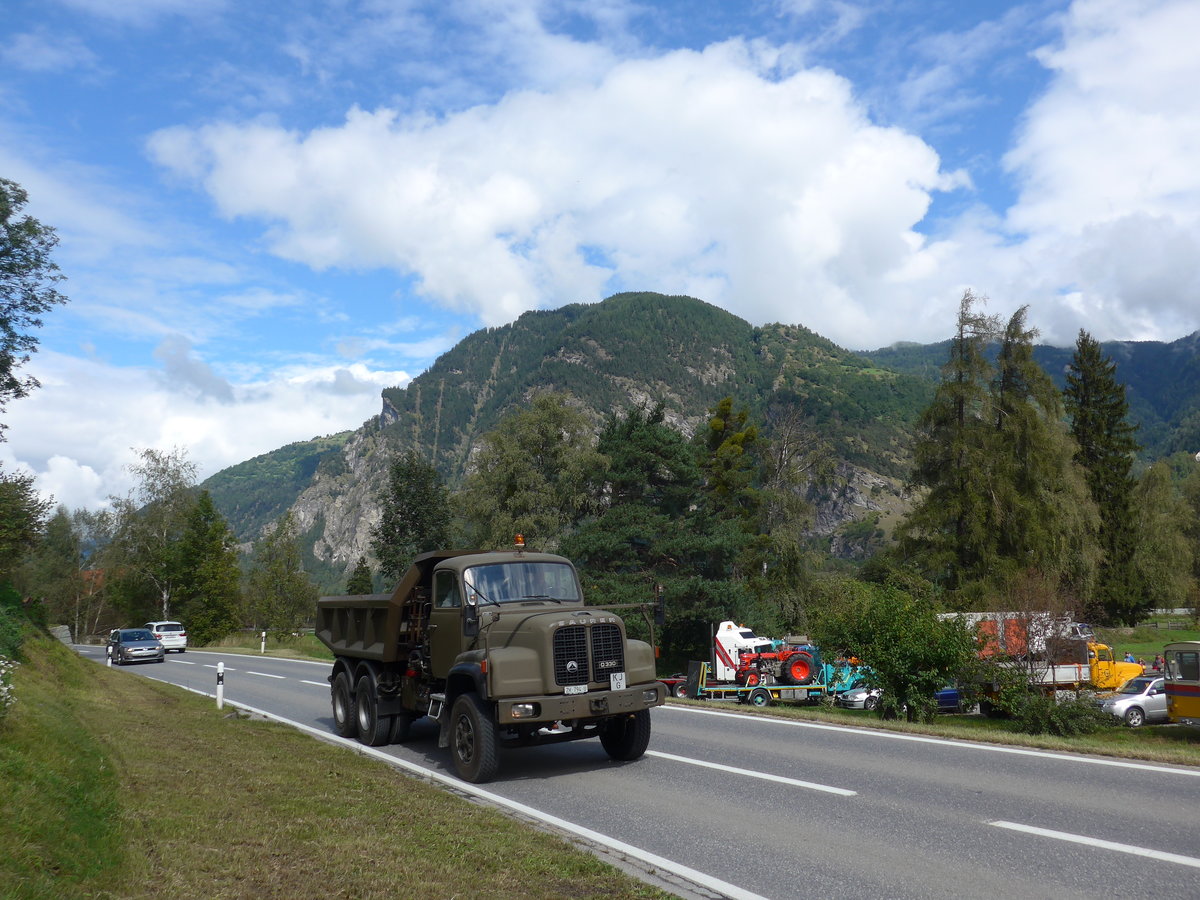 (184'928) - Saurer - ZH 794 U - am 16. September 2017 in Cazis, B�ndner Arena