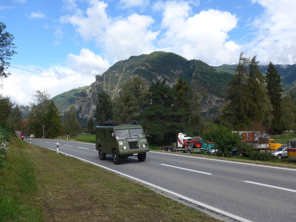 (184'933) - Mowag - AG 231'666 - am 16. September 2017 in Cazis, B�ndner Arena