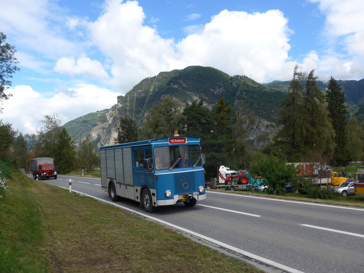 (184'939) - VBZ Z�rich - Nr. 440/ZH 30'462 U - FBW am 16. September 2017 in Cazis, B�ndner Arena