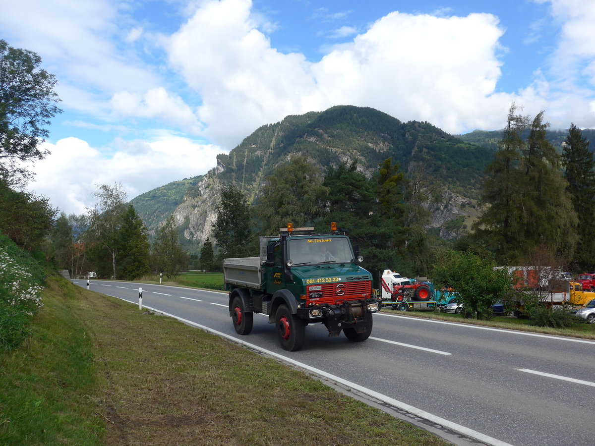 (184'944) - Frei, Davos - GR 2000 U - Mercedes am 16. September 2017 in Cazis, B�ndner Arena