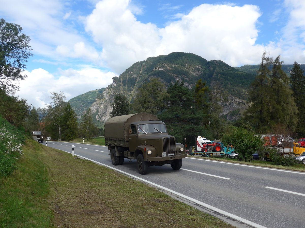 (184'947) - Saurer - SZ 200'098 - am 16. September 2017 in Cazis, B�ndner Arena