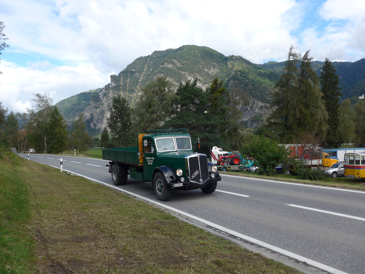 (184'952) - Wegm�ller, Attikon - ZH 33'083 U - FBW am 16. September 2017 in Cazis, B�ndner Arena