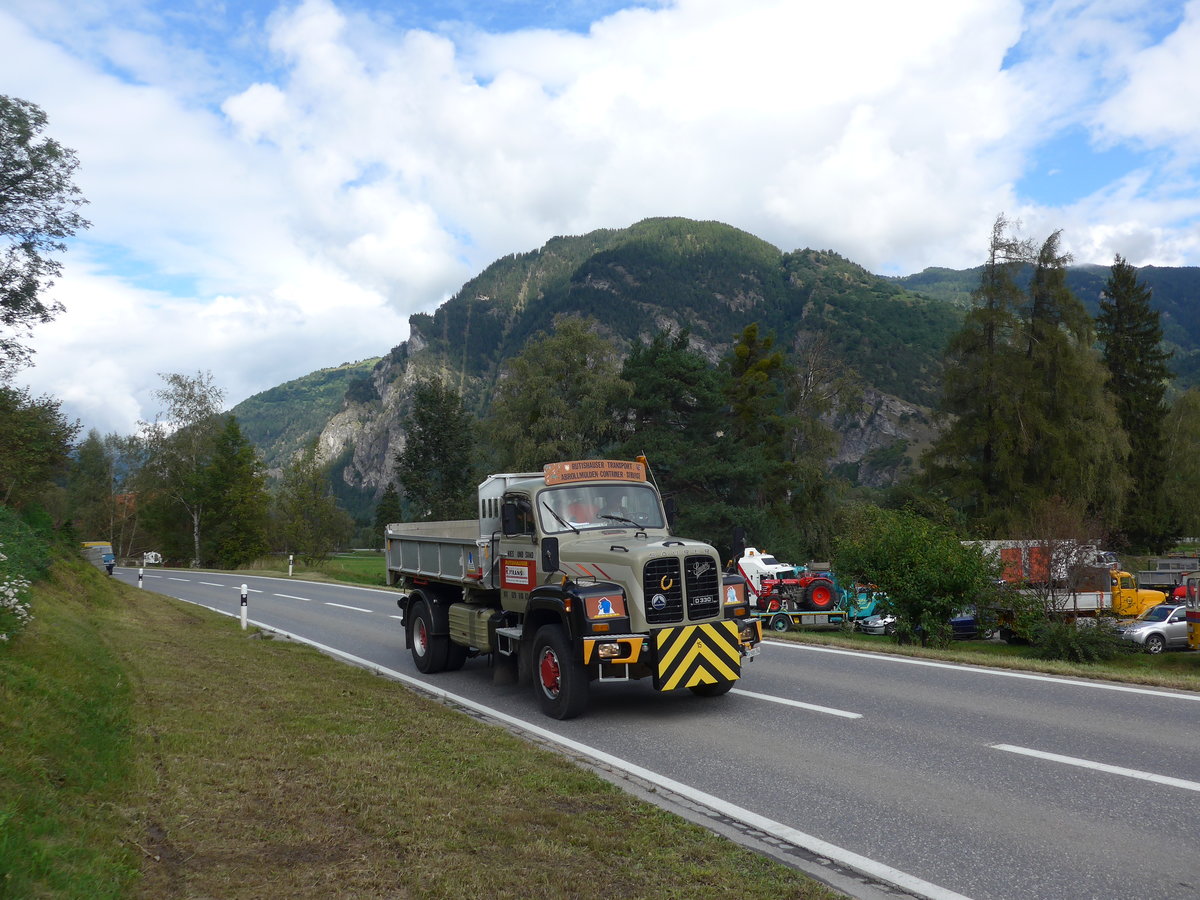 (184'959) - Rutishauser, Amriswil - Nr. 15/TG 500'204 - Saurer am 16. September 2017 in Cazis, B�ndner Arena