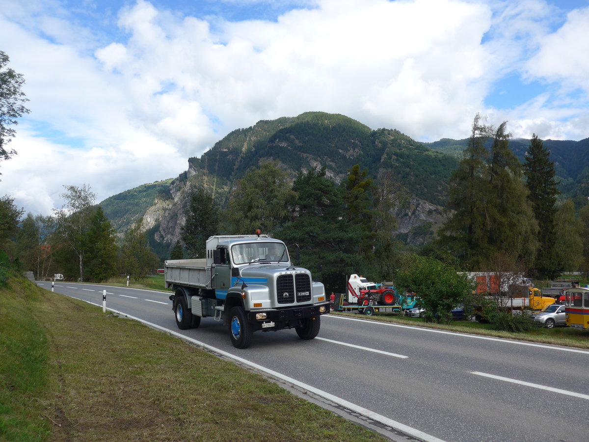 (184'961) - Tanner, Z�rich - ZH 239'414 - Saurer am 16. September 2017 in Cazis, B�ndner Arena