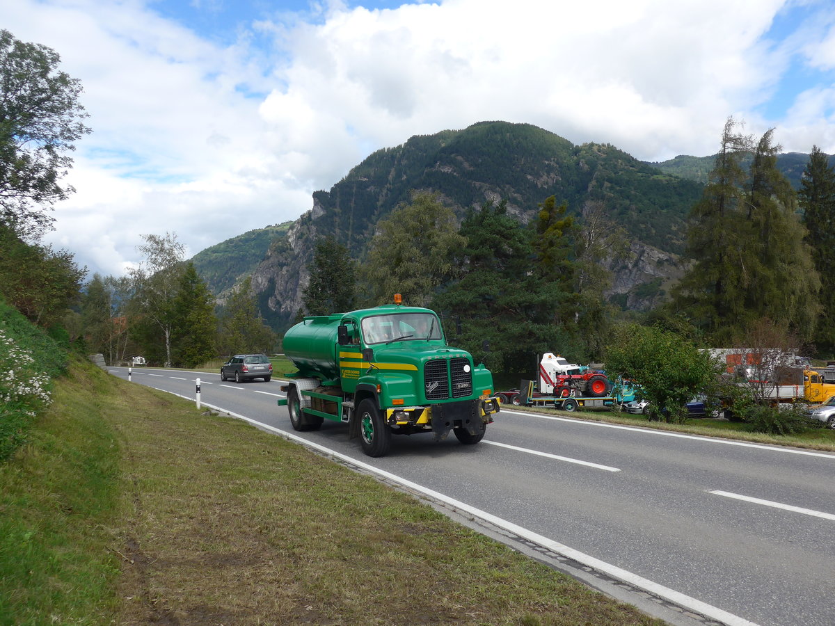 (184'965) - Schmid, Affoltern a.A. - ZH 51'499 - Saurer am 16. September 2017 in Cazis, B�ndner Arena