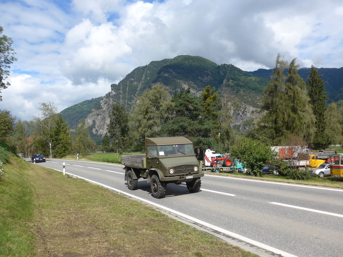 (184'971) - Mercedes - GR 101'755 - am 16. September 2017 in Cazis, B�ndner Arena