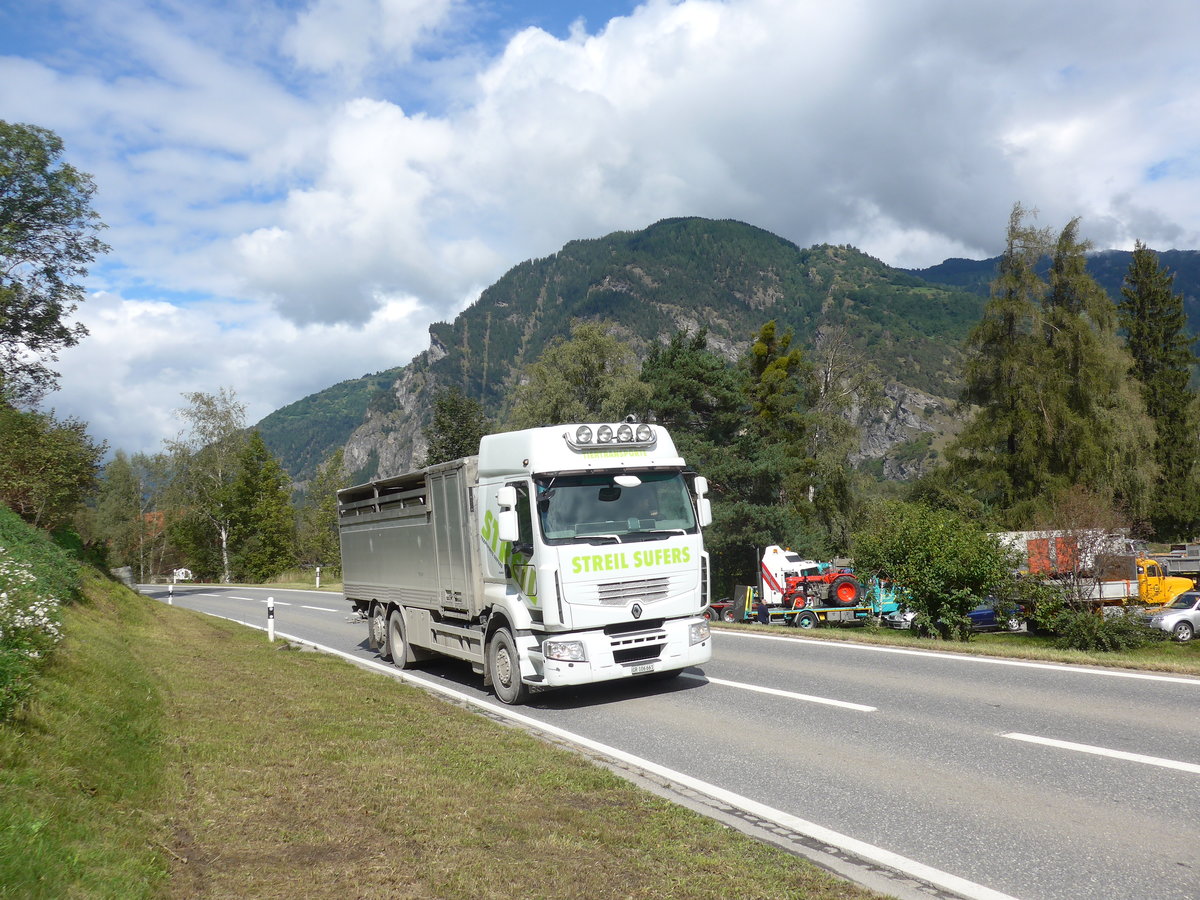 (184'972) - Streil, Sufers - GR 106'661 - Renault am 16. September 2017 in Cazis, B�ndner Arena