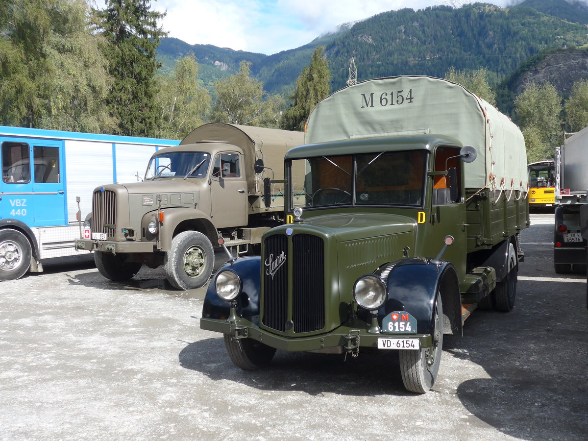 (184'987) - Saurer - SG 6154 - am 16. September 2017 in Cazis, B�ndner Arena