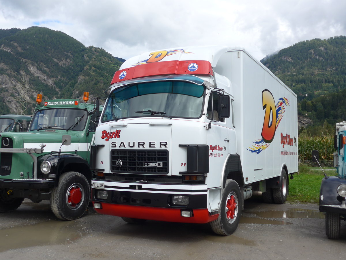 (185'012) - Dysli, Bern - Nr. 11/BE 83'396 - Saurer am 16. September 2017 in Cazis, B�ndner Arena