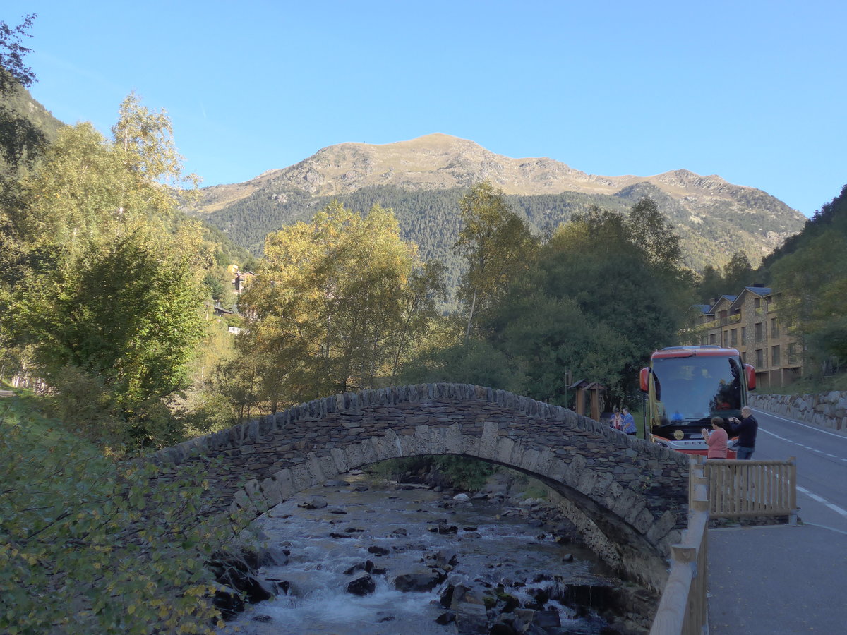 (185'313) - Pont d'Estarell am 27. September 2017 bei Llorts