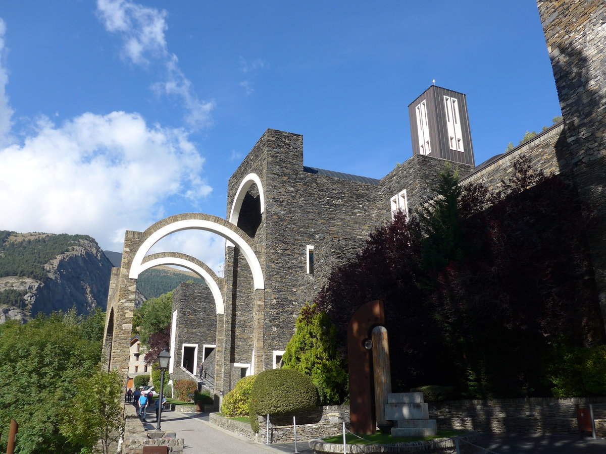 (185'405) - Die neue Kirche am 27. September 2017 in Meritxell
