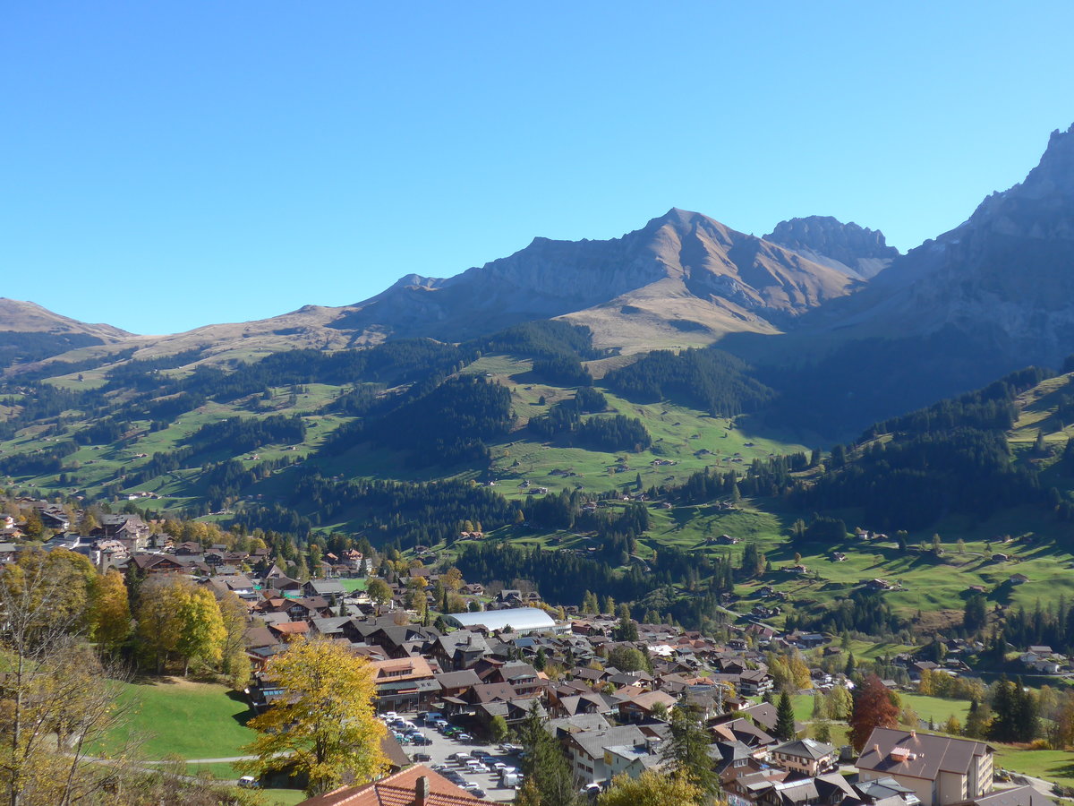 (185'822) - Adelboden mit Bonderspitze am 15. Oktober 2017