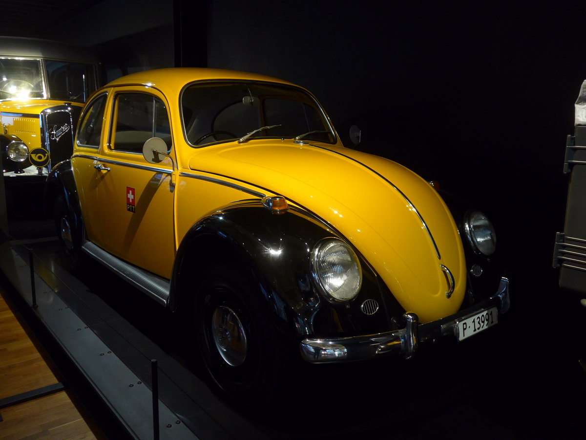 (186'543) - PTT-Regie - P 13'991 - VW-K�fer am 19. November 2017 in Bern, Museum f�r Kommunikation