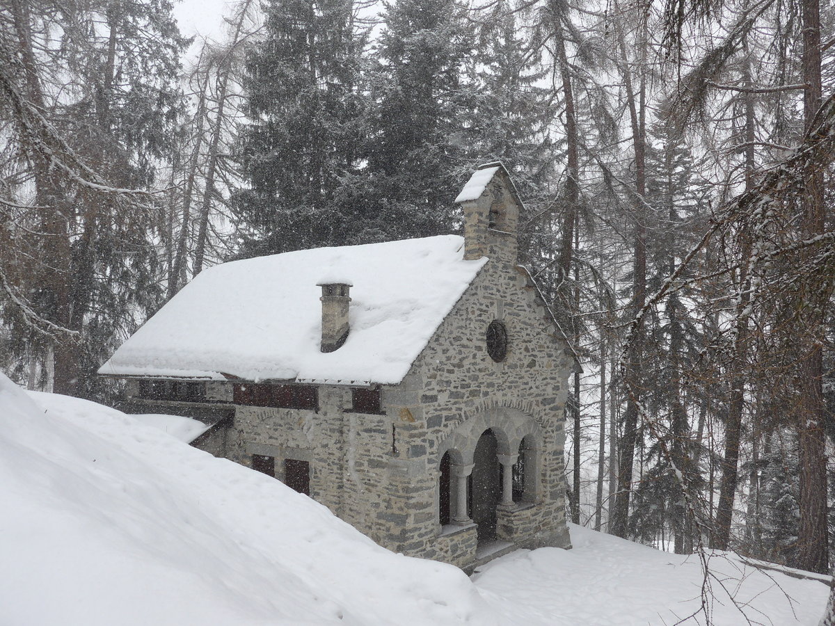(188'391) - Kapelle am 11. Februar 2018 bei Mayens-de-Sion