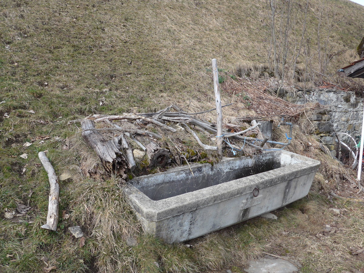 (189'112) - Brunnen von 1906 am 5. M�rz 2018 beim Zihl-Ladholz bei Achseten