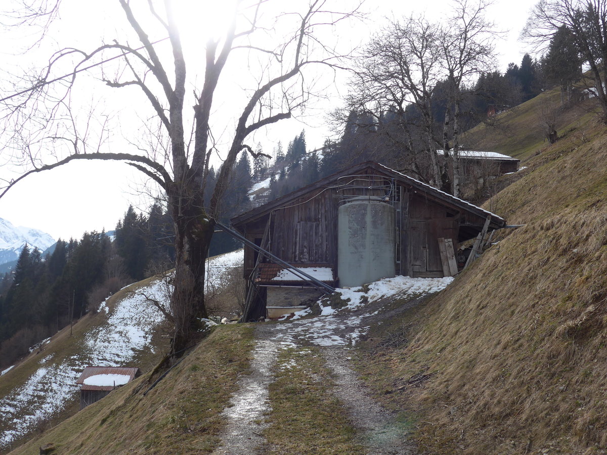 (189'115) - Das Zihl-Ladholz von hinten am 5. M�rz 2018 bei Achseten