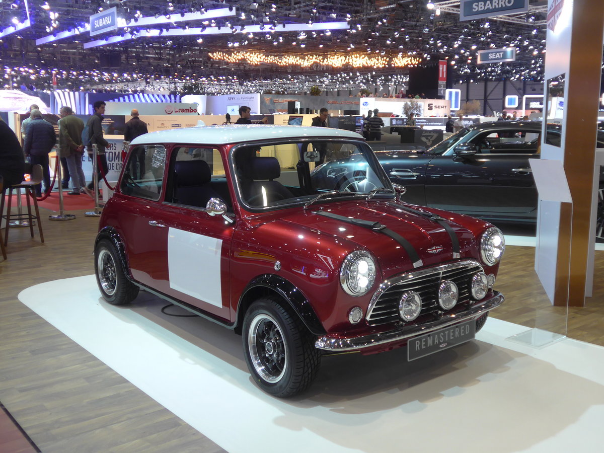 (189'212) - Mini-Remastered am 12. M�rz 2018 im Autosalon Gen�ve