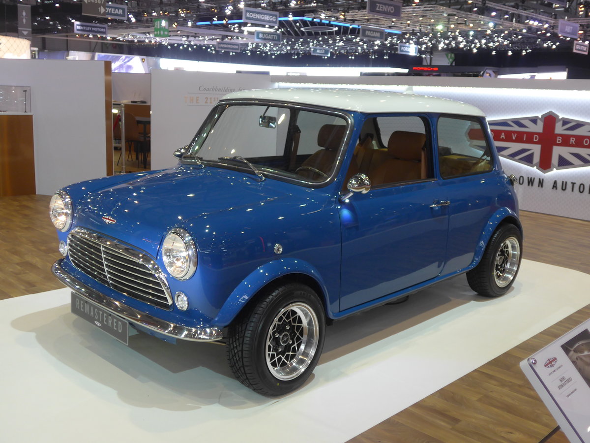 (189'213) - Mini-Remastered am 12. M�rz 2018 im Autosalon Gen�ve