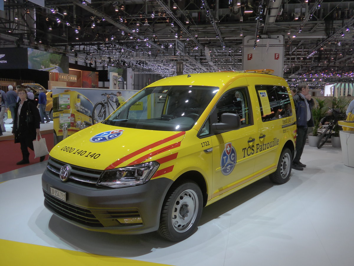 (189'214) - TCS - Nr. 1722/LU 154'731 - VW am 12. M�rz 2018 im Autosalon Gen�ve