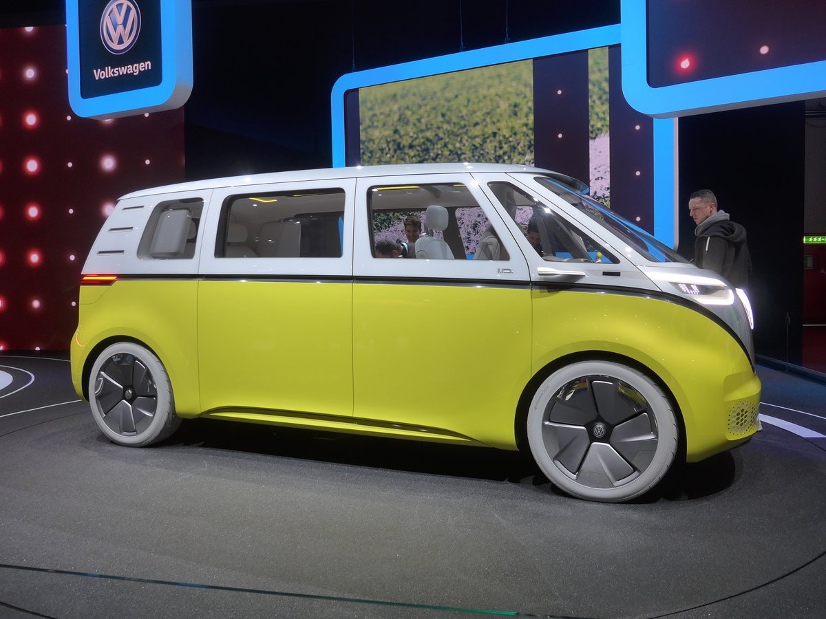 (189'217) - Volkswagen Buzz am 12. M�rz 2018 im Autosalon Gen�ve