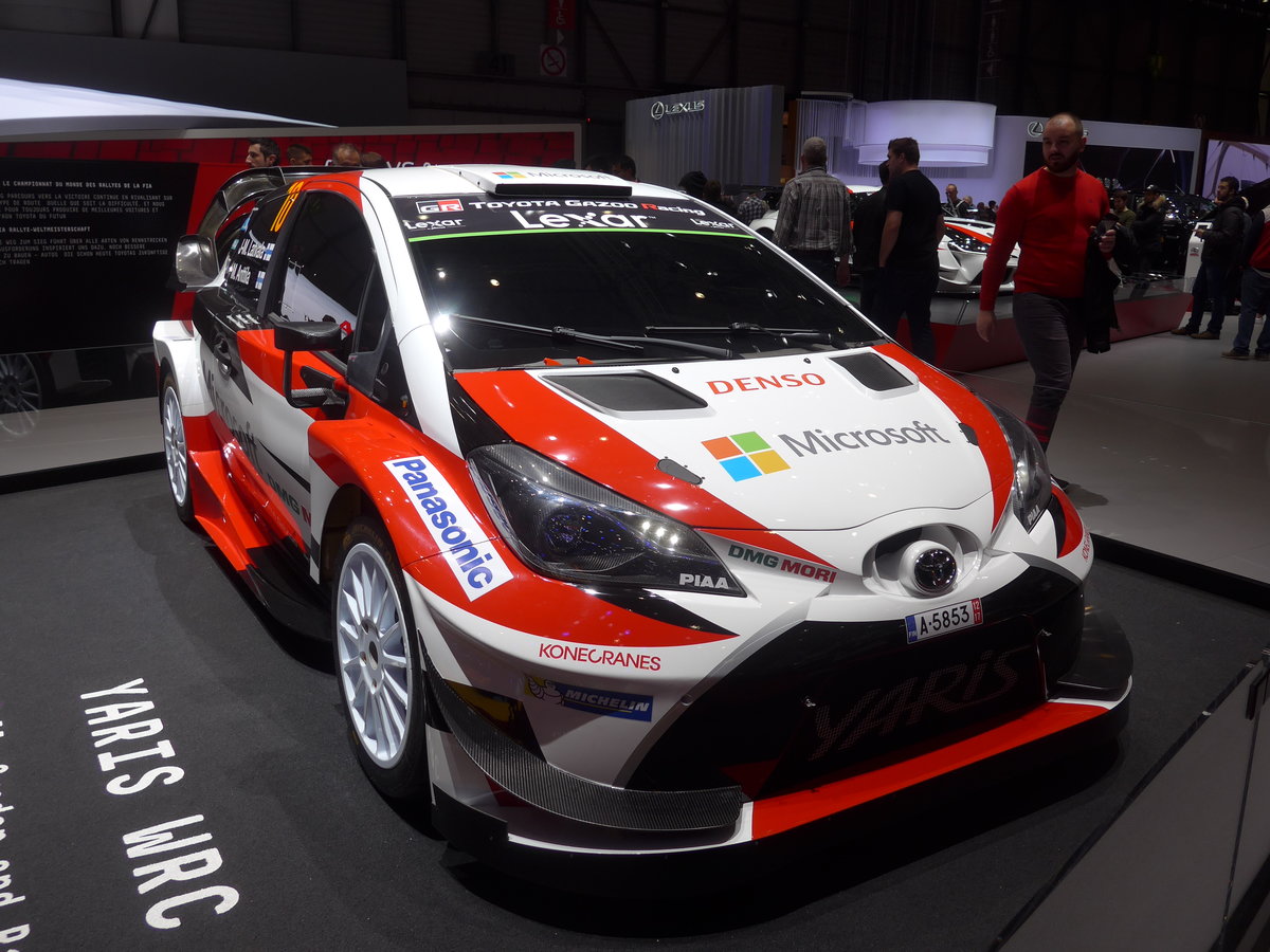 (189'221) - Toyota - A 5853 - am 12. M�rz 2018 im Autosalon Gen�ve