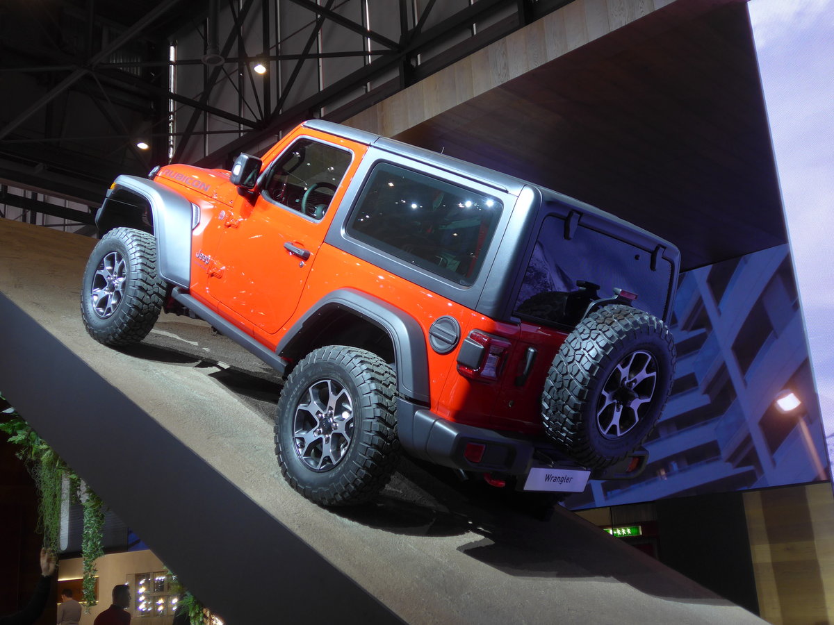 (189'224) - Jeep Wrangler am 12. M�rz 2018 im Autosalon Gen�ve