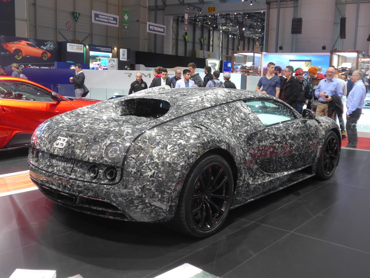 (189'233) - Mansory am 12. M�rz 2018 im Autosalon Gen�ve