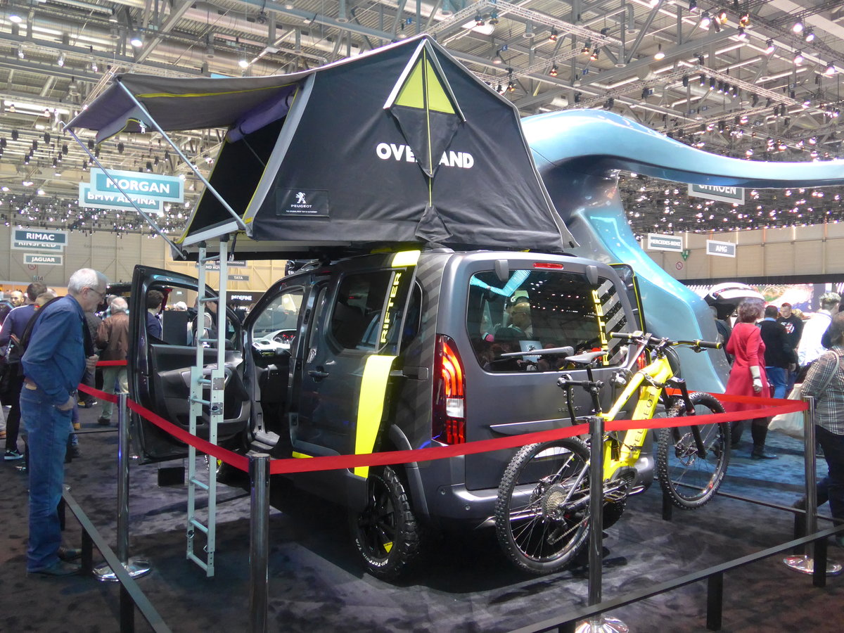 (189'242) - Peugeot Rifter 4x4 Concept am 12. M�rz 2018 im Autosalon Gen�ve