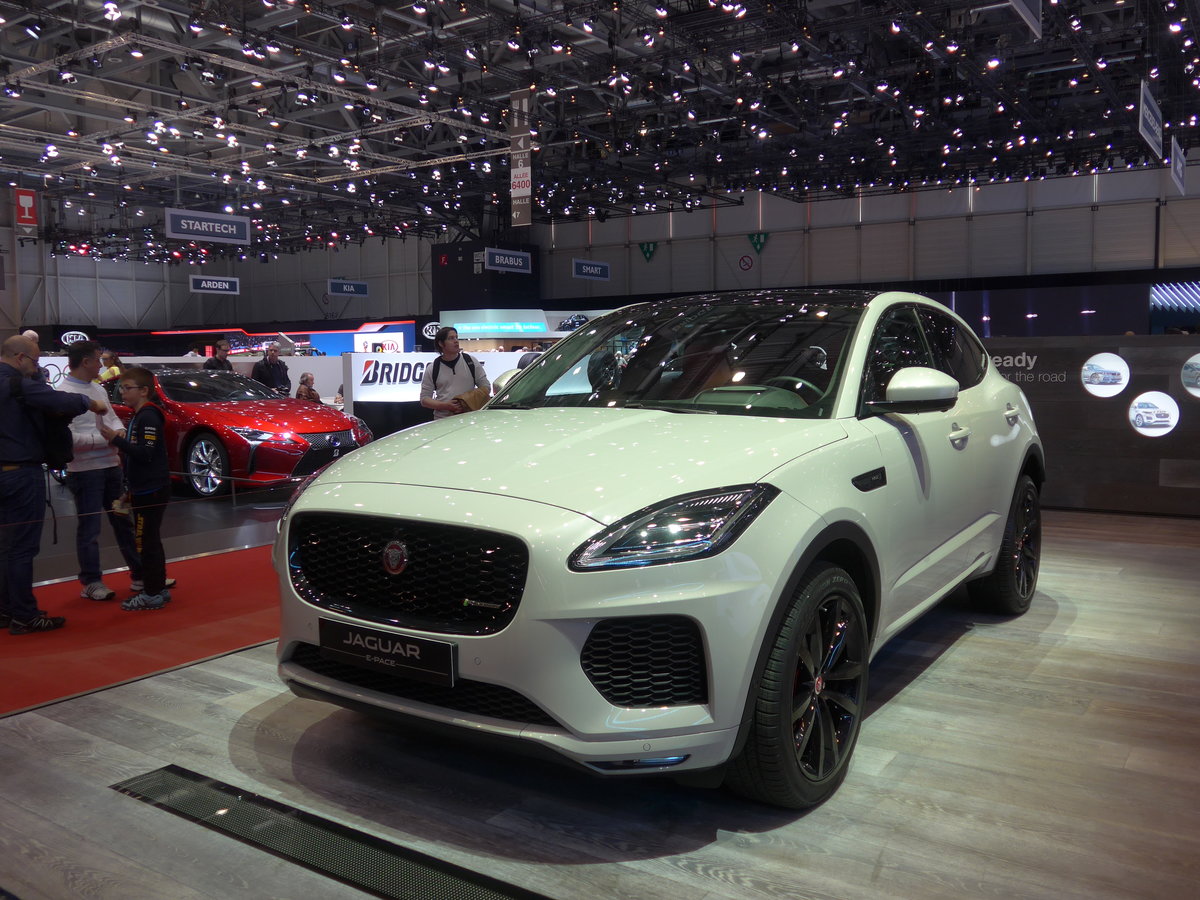 (189'247) - Jaguar E-Pace am 12. M�rz 2018 im Autosalon Gen�ve