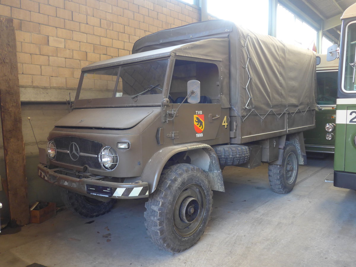 (190'029) - TVB Bern - Nr. 4 - Mercedes am 7. April 2018 in Oberburg, Ziegelgut