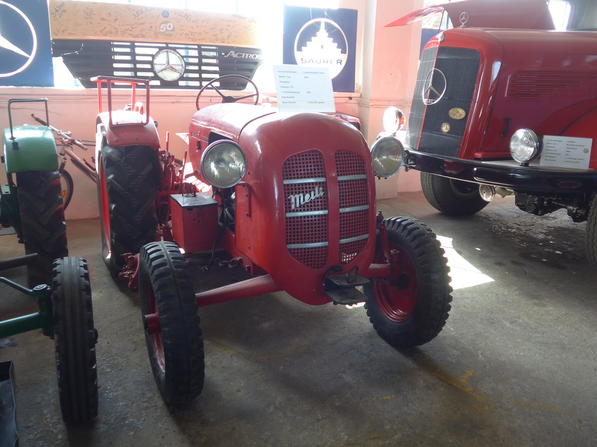 (190'058) - Meili am 7. April 2018 in Lyssach, Museum Lorenz