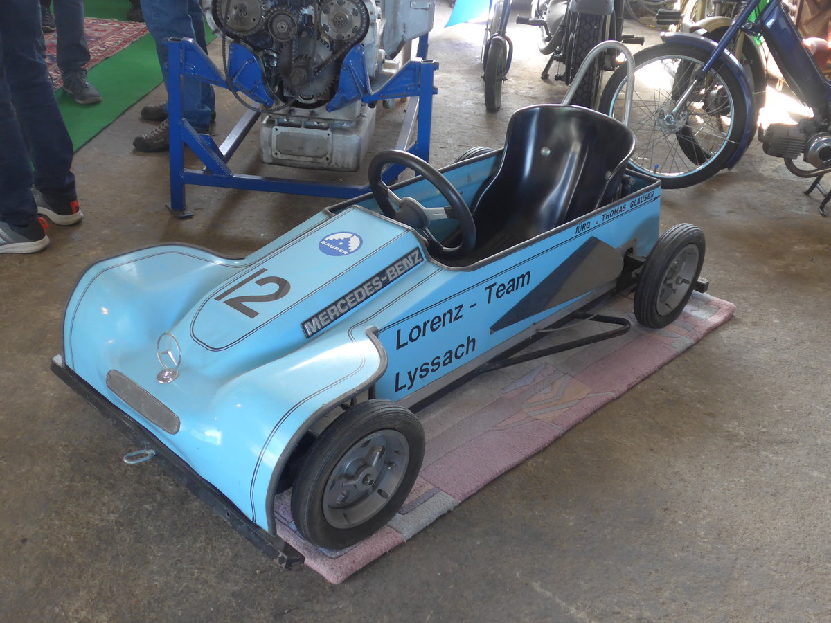 (190'060) - Seifenkiste am 7. April 2018 in Lyssach, Museum Lorenz