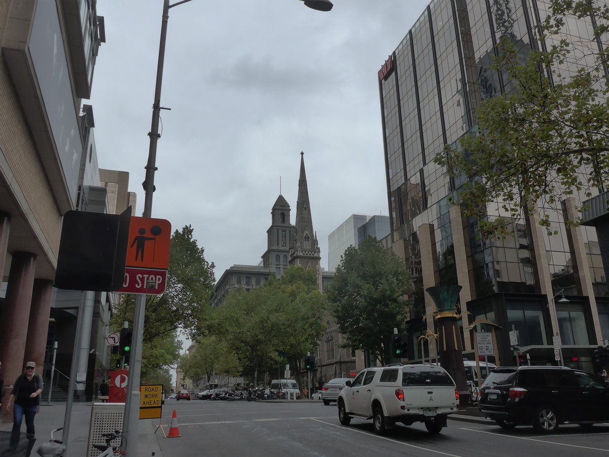 (190'133) - Strasse in Melbourne am 17. April 2018
