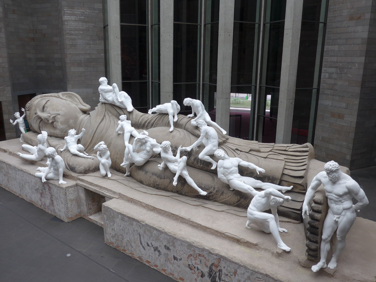 (190'145) - In der National Galerie von Victoria am 17. April 2018 in Melbourne