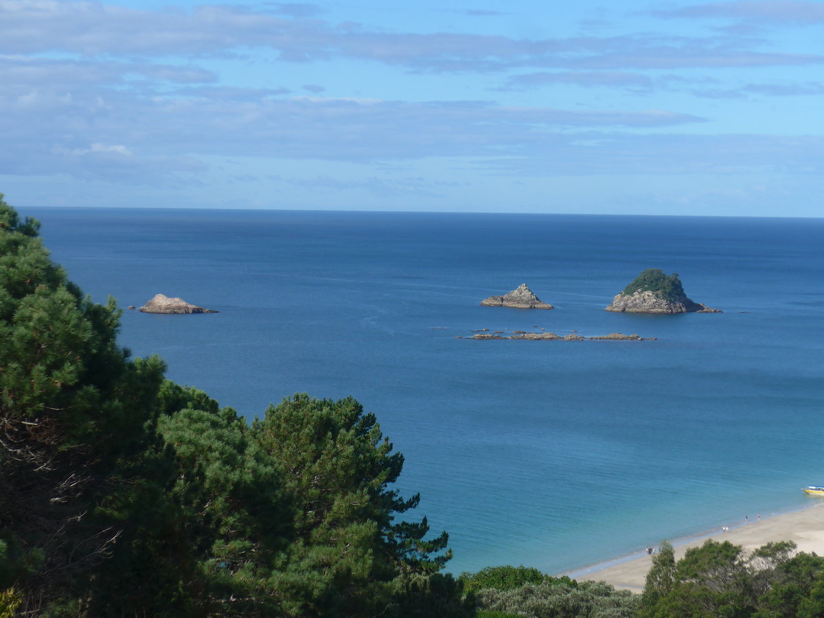 (190'521) - Inseln am 20. April 2018 in Hahei Beach