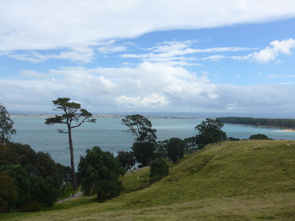 (190'669) - Ausblick am 21. April 2018 vom Mount Maunganui bei Mauao