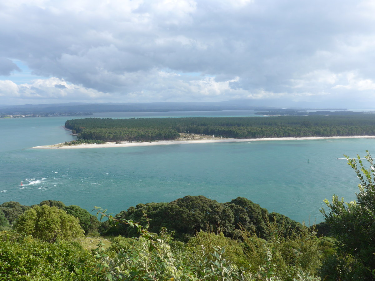(190'682) - Ausblick vom Mount Maunganui am 21. April 2018 bei Mauao